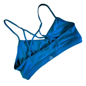 Alo‎ Yoga Blue Sports Bra Top thumbnail 2