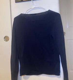 Brandy Melville Navy Long Sleeve thumbnail 2