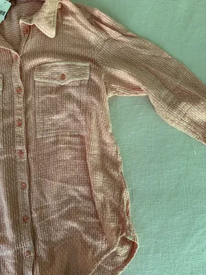 Free People Button Down Shirt thumbnail 5