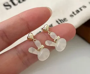 Bunny Stud Earrings for Women,Cute Opal Rabbit Earrings for Girls,Animal Earring thumbnail 5