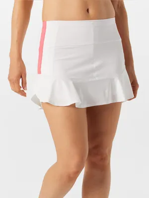 LUCKY IN LOVE Sunset Spin Petal Skirt Skort‎ White Size Small thumbnail 1