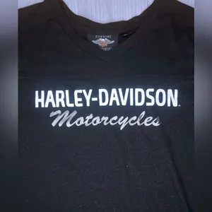 HARLEY DAVIDSON Women’s Jersey Style Sparkly Short Sleeve Tee thumbnail 5