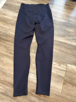 Quince Ultra-Soft Navy Blue Performance Legging size XS thumbnail 5