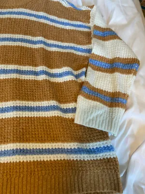 American Eagle waffle knit sweater thumbnail 5