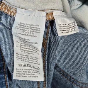 Madewell Blue Classic Straight Blue Cotton Stretch Jeans M3004 Womens 36‎ thumbnail 8
