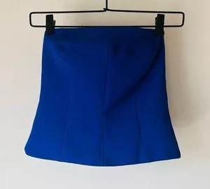 ZARA Blue Bustier Top - Size XS - New without tags thumbnail 1