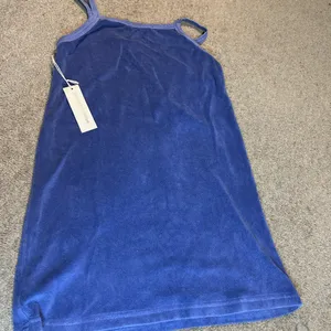 Perfectwhitetee blue terry loop dress Size XS thumbnail 1