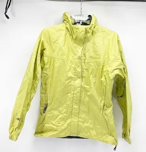 Marmot sherbet hooded rain jacket vented Gorpcore granola camping hiking outdoor- love so much just a little small thumbnail 1