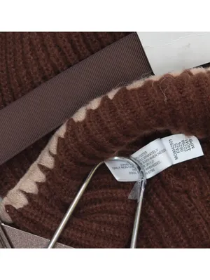 NWT On 34th Ribbed Beanie and Gloves Boxed Set MO9042501 Chocolate Brown thumbnail 3