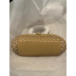 NEW Cult Gaia Zuma Woven Mini Crossbody Sand Tan thumbnail 6