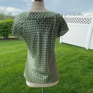Banana Republic Square Neck Silk Blouse thumbnail 8