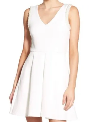 Macy's Speechless Pearl Embellished Mini Dress Size M NWT thumbnail 1