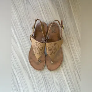 Tory Burch Tan Leather Sandals thumbnail 12