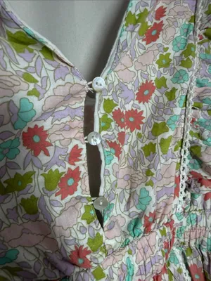 Love the Label Ines‎ Floral Ruffle Tiered Mini Dress Small thumbnail 5