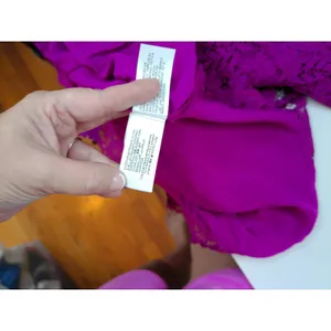 Zara Magenta Purple Floral Lace Bow V-Neck Mini Dress 3373/490/630 XS Coquette thumbnail 6