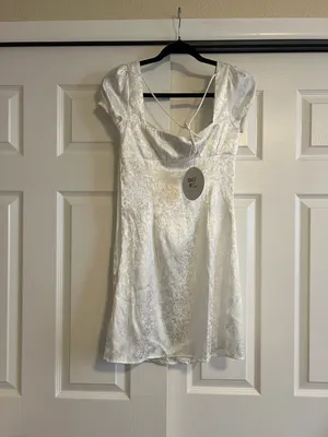 Princess Polly White Mini Dress thumbnail 5