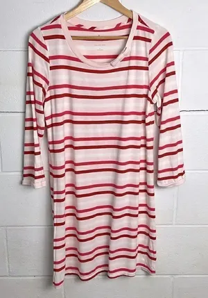 Kate Spade dream a little dream striped nightgown thumbnail 1