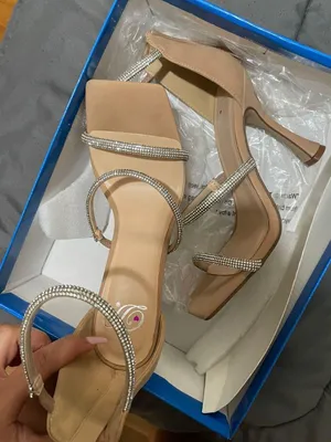 nude heels Tan Size 8 thumbnail 2