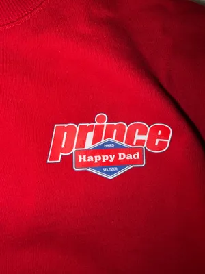 Happy dad crewneck Red Size L thumbnail 4