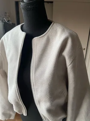 Bomber jacket White thumbnail 3