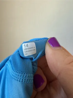 lululemon Align™ Layered High-Neck Tank Top Club Blue Ocean Wave Size 14 thumbnail 5
