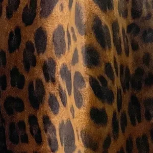 Cabi Party Velvet Pant Leopard Print Wide Leg Trousers Brown Black Size Large thumbnail 11