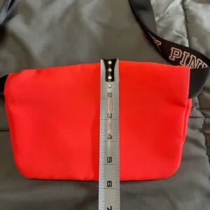 Victoria's Secret Pink ORANGE Fanny Pack Waist Purse Pouch Bag thumbnail 2