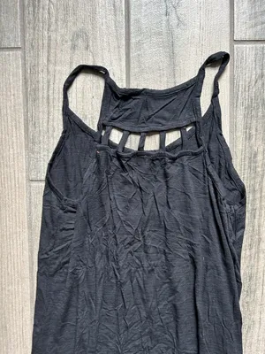 Charming Charlie Black Strappy Halter Maxi Dress thumbnail 4