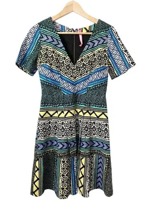 Anthropologie Plenty by Tracy‎ Reese New Moon Fit and Flare Dress thumbnail 1