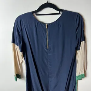 Club Monaco silk color block‎ dress women’s size 2 thumbnail 9