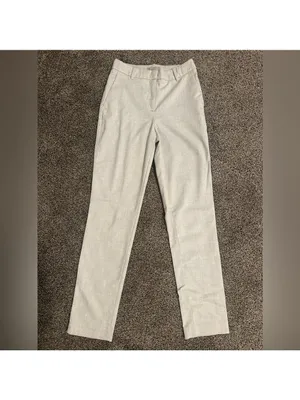 H&M Women Grey Slim Ankle Pants Size 0 thumbnail 2