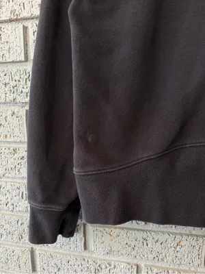 Lululemon Loungeful Hoodie Black Size 2 Pullover Hooded Relaxed thumbnail 5