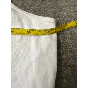 Womens Small Bundle White Cotton Cami and Blue Smocked Paperbag Lounge Shorts thumbnail 4