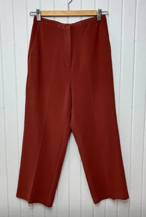 Babaton Terracotta‎ Maroon Wide Leg Pants Size 2 thumbnail 1