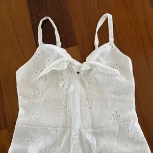 Hollister White Eyelet Spaghetti Strap Sundress thumbnail 2