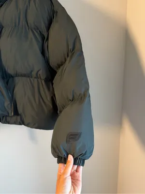 Fabletics Wander Cropped Puffer SZ 2X Winter Fall Trendy Puffer Jacket thumbnail 5