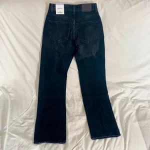 NWT black Pull & Bear Mid Waist Straight Leg Jeans Size 0 thumbnail 9