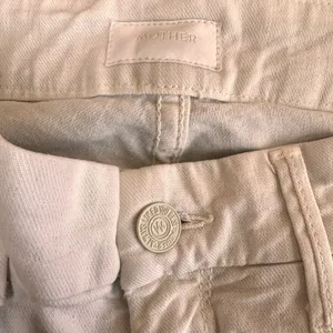 Mother Denim The Looker Ankle Fray So Far Gone White & Pink Jeans Size 25 thumbnail 7