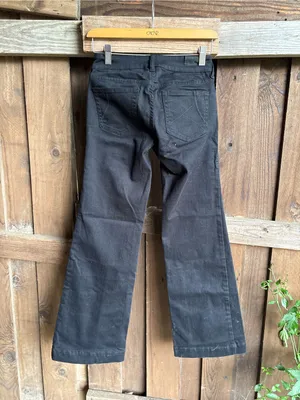 Ariat Black Wide Leg Western Flare Trouser Jeans thumbnail 4