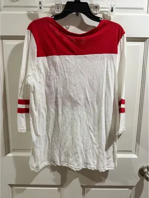 Kansas City Chiefs Women's 3/4 Sleeve Shirt Size XL thumbnail 4