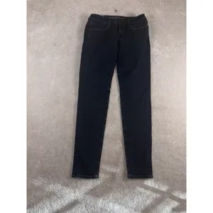 American‎ Eagle Outfitters Jeggings Size 6 Long Women's Stretch Blue Jeans thumbnail 3