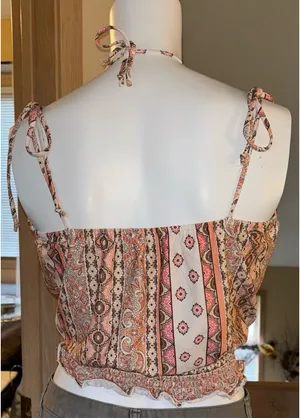 Willow + Root Floral Tank thumbnail 3