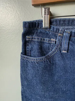 Vintage American Eagle Y2K Flare Jeans Women’s 8 Dark Wash thumbnail 3