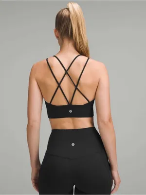 lululemon Nulu Strappy V-Neck Yoga Bra size 6 thumbnail 2