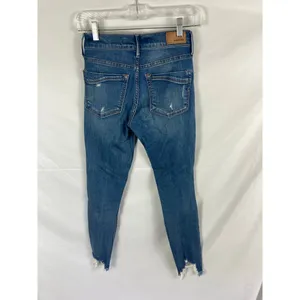 Express Jeans Ankle Legging Mid Rise Performance Stretch Jean Size 00 thumbnail 4