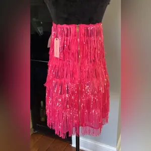 Dressy sequined fringe top NWT 💖💖💖 thumbnail 3