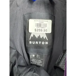 Burton Women's Avalon Stretch Bib Forest Chalk Small NWOT $260 MSRP thumbnail 6