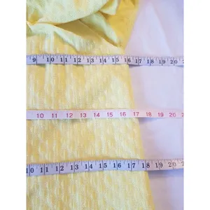 Cupcakes & Cashmere Dress Sz Small Yellow Off the Shoulder Cottage Cottage Core thumbnail 11
