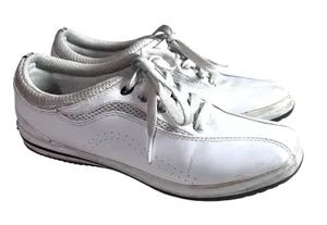 Keds‎ Spirit Leather Sneakers white womens 7.5 walking comfort tennis shoes thumbnail 1