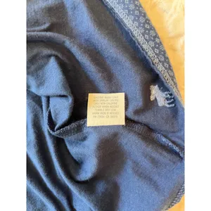 Abercrombie & Fitch Y2K Babydoll Top Henley 3/4 Sleeve Navy Size Large Vintage thumbnail 9